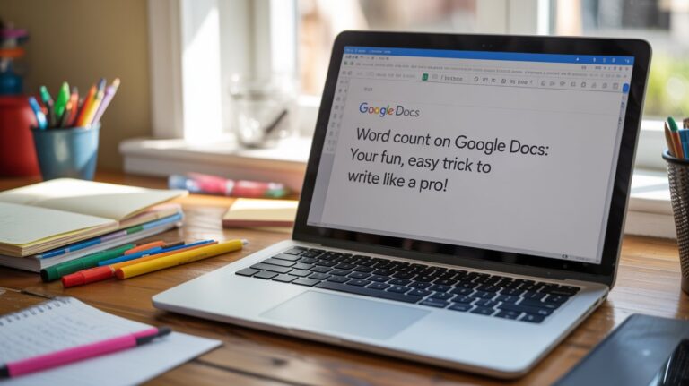 word count on google docs