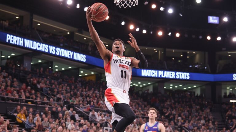 perth wildcats vs sydney kings match player stats​