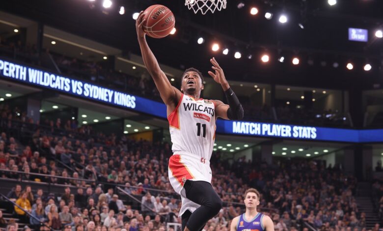perth wildcats vs sydney kings match player stats