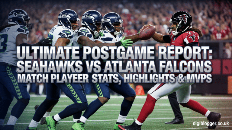 Seahawks vs Atlanta Falcons Match Player Stats