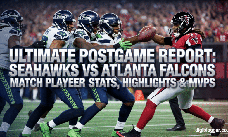 Seahawks vs Atlanta Falcons Match Player Stats