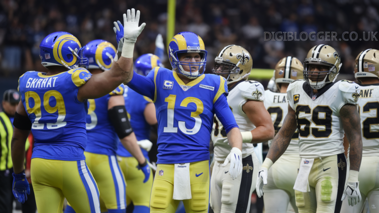 Los Angeles Rams vs New Orleans Saints Match Player Stats