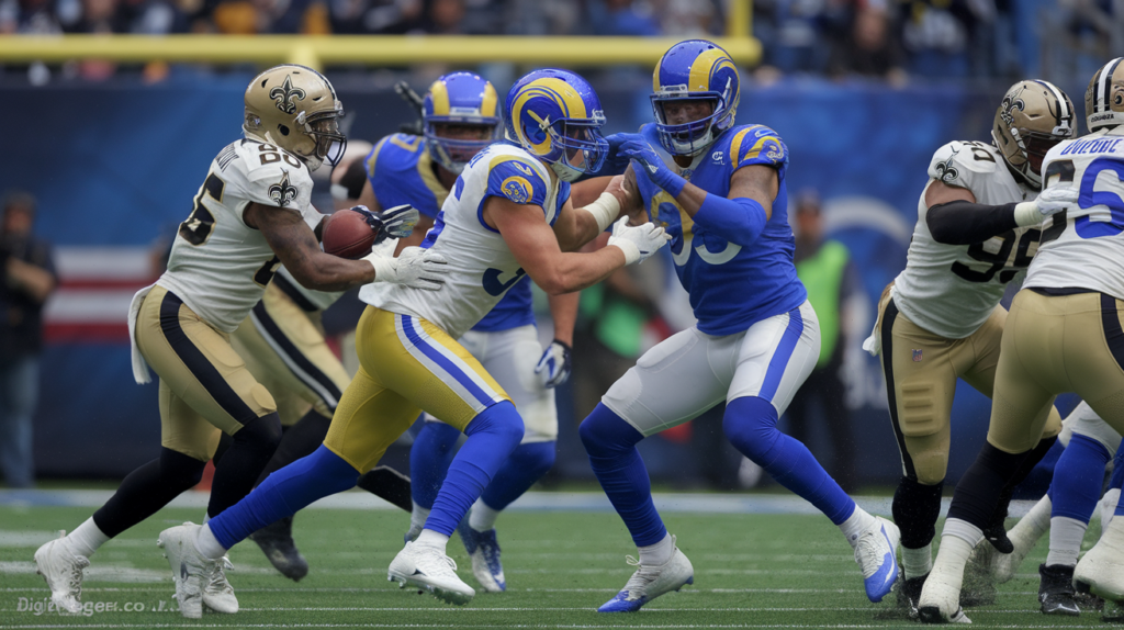 Los Angeles Rams vs New Orleans Saints Match Player Stats