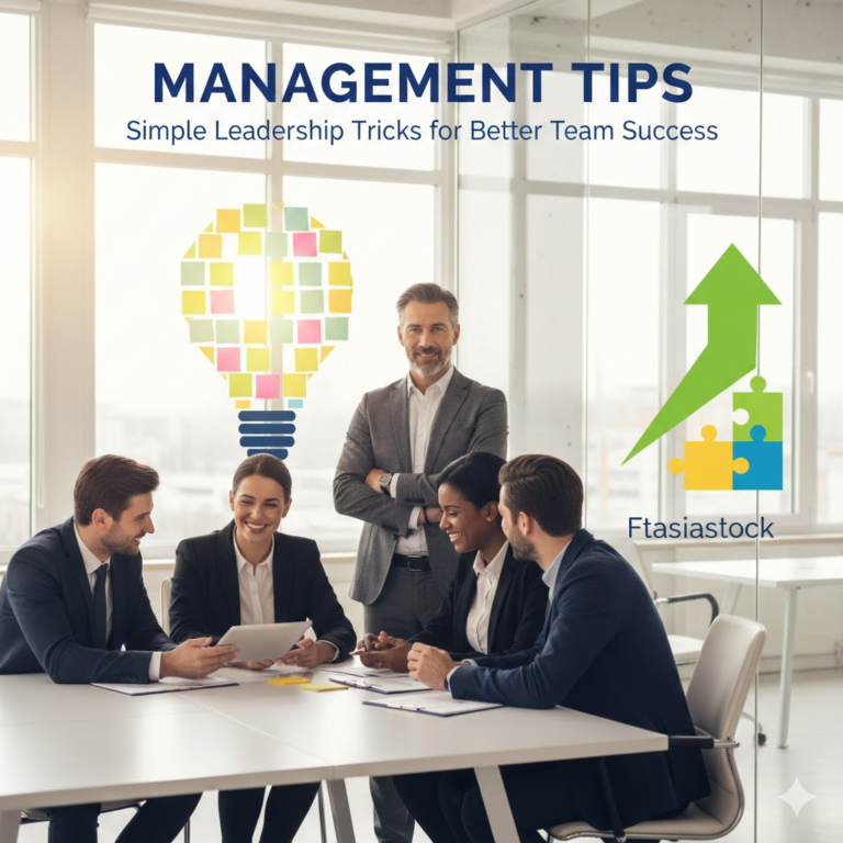 Management Tips Ftasiastock: Simple Leadership Tricks for Better Team Success
