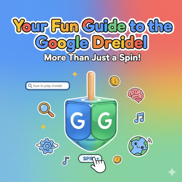 Your Fun Guide to the Google Dreidel: More Than Just a Spin!